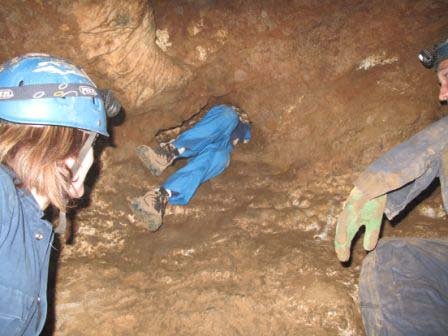 Caving photo from Victoria, Australia
